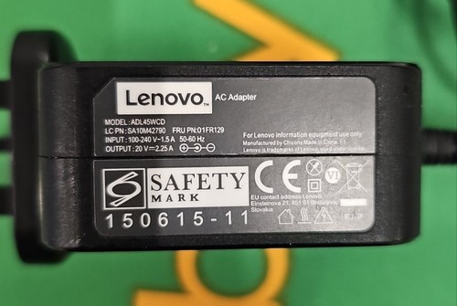 Lenovo ADL45WCD Laptop AC Adapter Ladegerät Netzteil