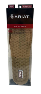 Ariat Men's ATS Footbeds Shoe Insert Wide Square Toe Insole Size 12 NIB