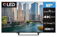Smart Tech 65QG06K QLED Fernseher 65 Zoll Google TV 4K UHD HDR Smart TV 2026
