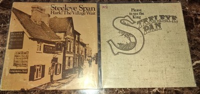 Steeleye Span Vinyl Lot (Hark! The Village Wait, Please To See The King) VG