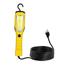  15ft COB LED Work Light, 1200LM, Handheld Corded Work Light with Strong 