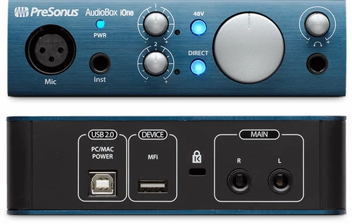 PreSonus Audio Box iOne 2x2 USB 2.0 Audio Interface (DISCONTINUED) - Picture 1 of 2