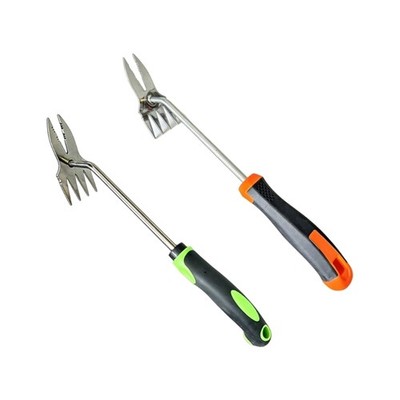 High Performances Stainless Steel Hand Weeders With Comfortable Non Slip Rubber