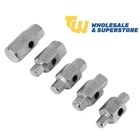 BlueSpot Double Sided Oil Pump 5pc Sump Drain Plug Axle Gearbox Tool Key Socket