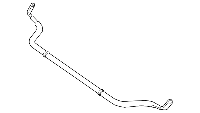 Genuine Nissan Titan Front Stabilizer Bar - NEW OEM 54611-7S210 - Image 2 of 4