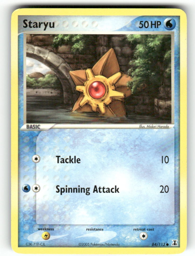 Staryu 84/113 - C Delta Species Pokemon NM