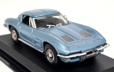 Atlas 1/43 - Chevrolet Corvette Stingray C2 blau Diecast Scale Modellauto