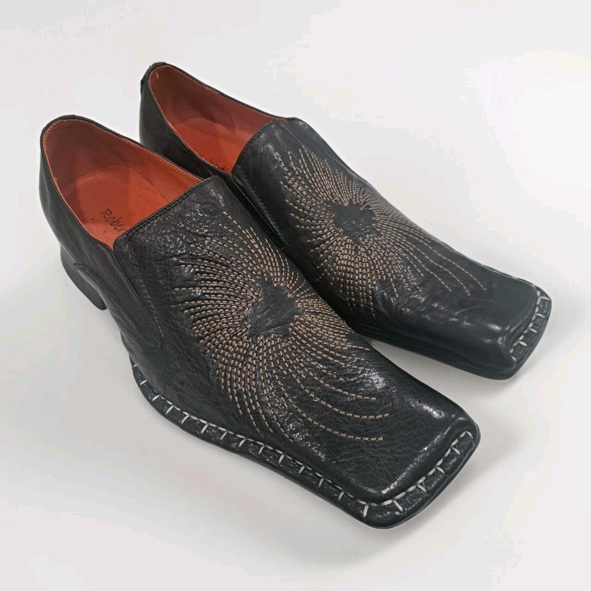 Robert Wayne M Black Footwear Casual Shoes for Men for sale  display picture 2