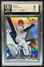 2018 Topps Finest Shohei Ohtani RC Refractor Rookie #100 Angels BGS 9