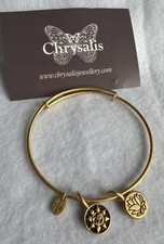 NWT Chrysalis Mantra Plated Expandable Bangle...