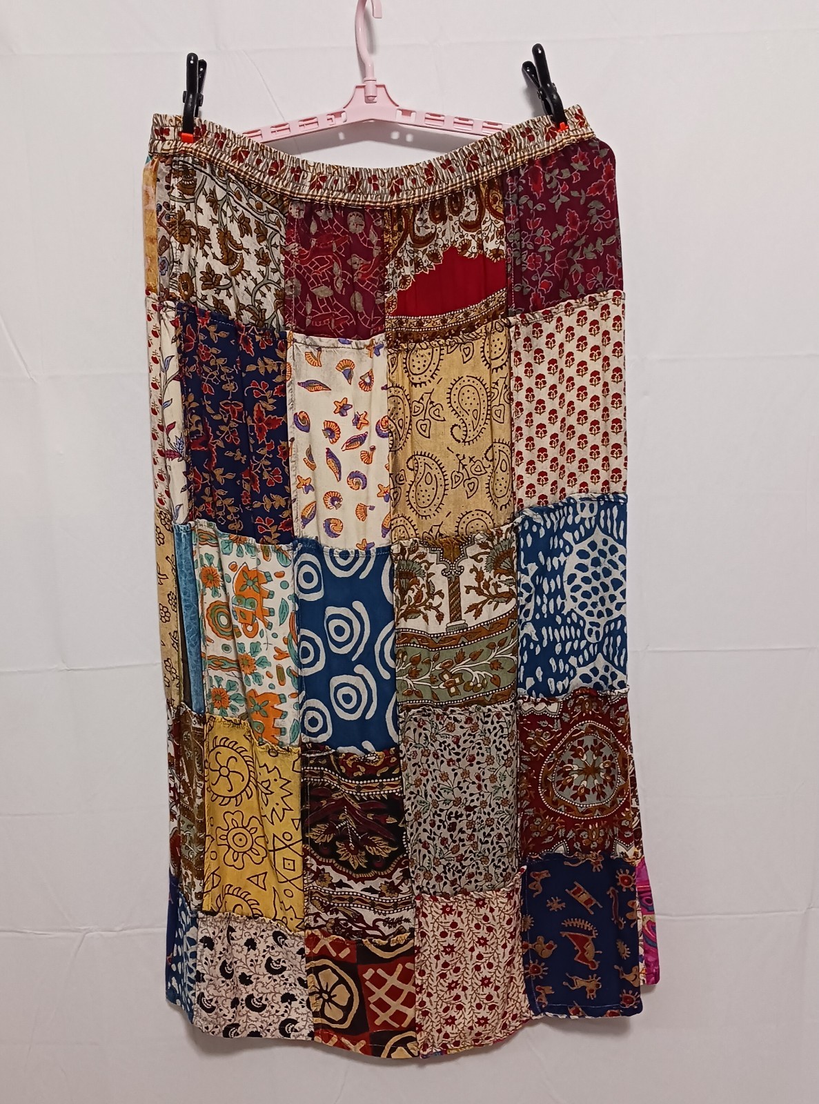 Sacred Threads Vintage Women's Patchwork Maxi Ski… - image 1