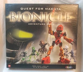Lego BIONICLE: Quest for Makuta Adventure Board Game (31390) Used/Complete