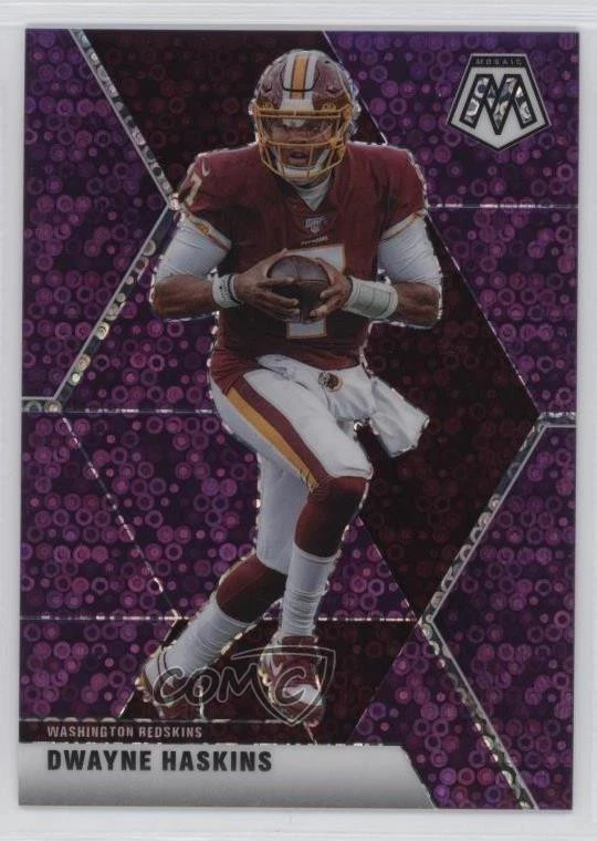 Dwayne Haskins trading card