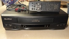 Quasar VHQ-41M 4 Head Hi-Fi Omnivision VCR VHS Player Recorder w/ Remote TESTED