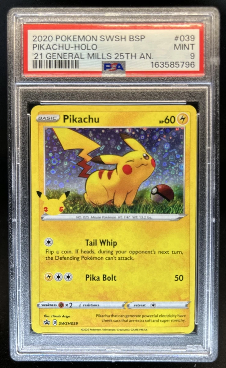PSA 10 ピカチュウ 25周年 プロモ SWSH 039 英語版 Pikachu SWSH039 SWSH: Sword & Shield Promo Cards for sale | eBay