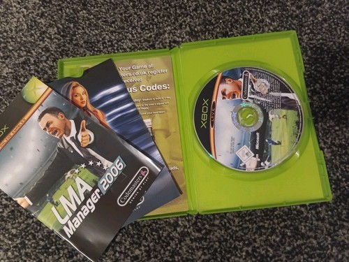 LMA Manager 2006 Xbox Original Game COMPLETE With Manuals PAL - VGC - Picture 3 of 3
