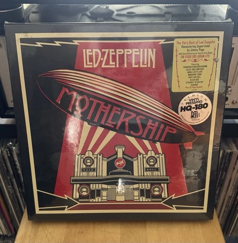 LED ZEPPELIN - Mothership- 180-gram Vinyl Box Set 4LP  (RTI  issue) New Free S/H