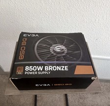 EVGA 850W ATX Power Supply 80 Plus Bronze, 24 Pin, PCIe, SATA, Black