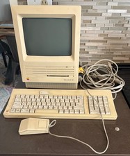 1986 Macintosh SE Computer M5011 Monitor, Keyboard, Mouse As Is. Parts Only
