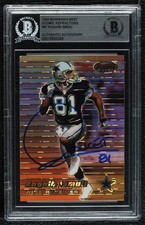 BAS 1999 Bowman's Best Atomic Refractor Rocket Ismail Raghib BGS Authentic 3c7