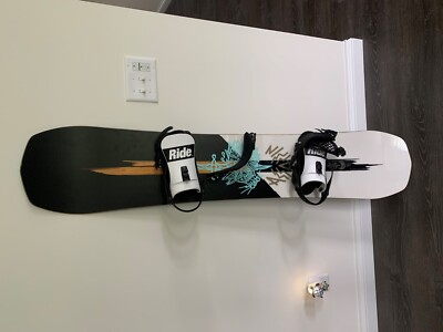 Salomon Assassin 158cm Men's Snowboard w/ Ride Rodeo Bindings Attached