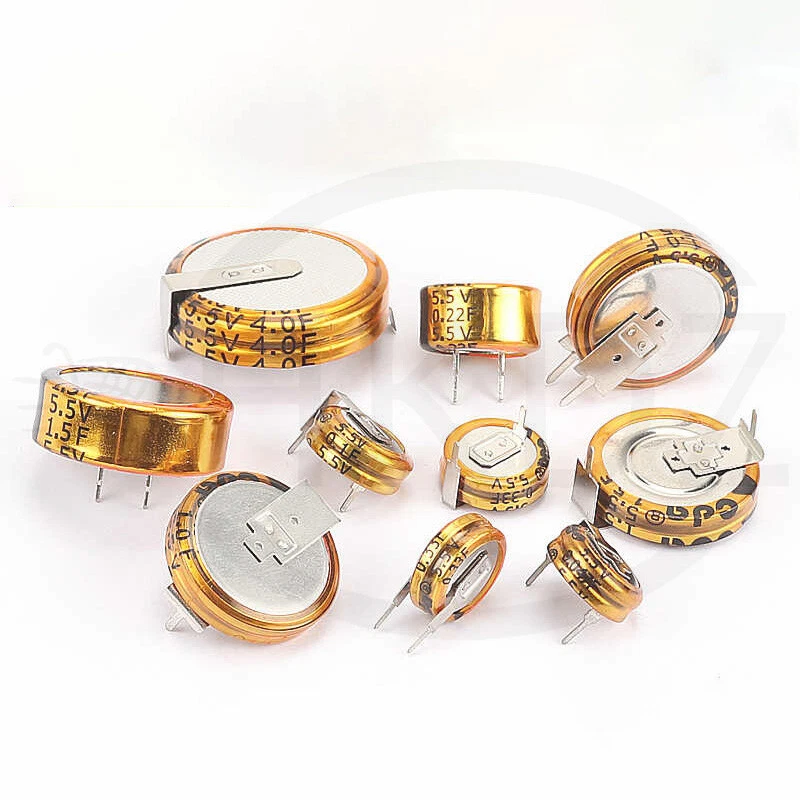 Goldcap Kondensator 5.5V 0.022F bis 5.0F Stützkondensator Flackerschutz - Bild 3 von 4