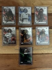 2024 Topps Star Wars Chrome 7 Card Base Lot-Rebels