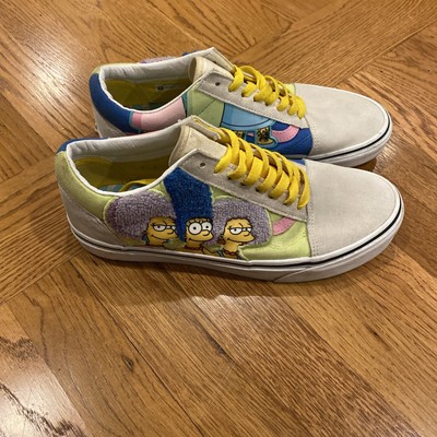 Size 9.5 Men s - VANS Old Skool x The Simpsons The Bouviers 2020