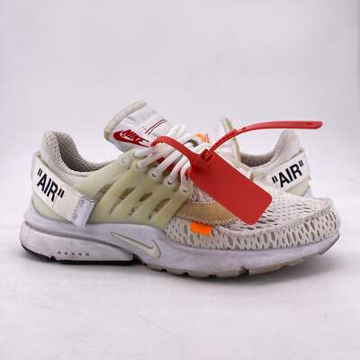 Nike Air Presto ''OW WHITE'' 2018 - Size 8 - aa3830 100 (2272-50)