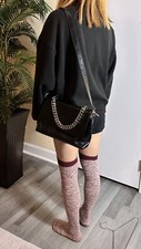 Women's Shoulder Bag - Black Or Gray