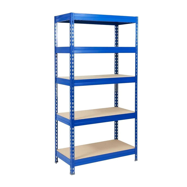 Steckregal Werkstattregal Kellerregal Schwerlastregal Regal Metallregal Neu BLAU