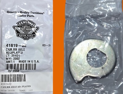 専用2 OEM 41819-02 Rear Axle Cam Adjuster for HD Touring 2002 and Later