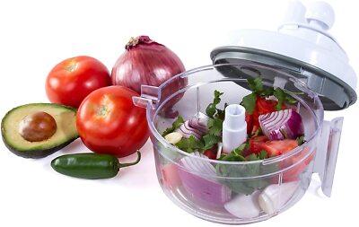 Salsa Master Salsa Maker - As Seen On TV Food Chopper & Manual Food Processor