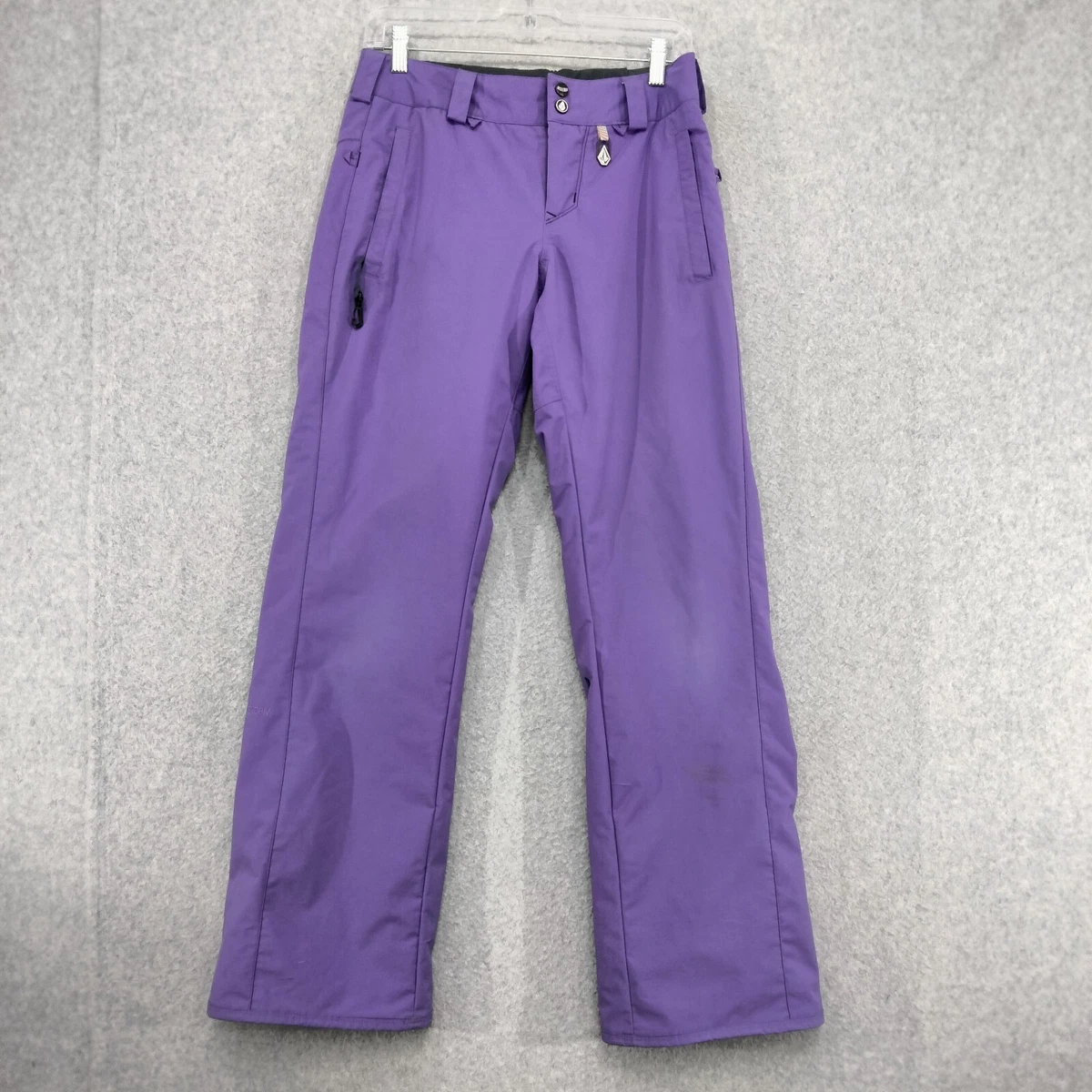 volcom purple snow pants