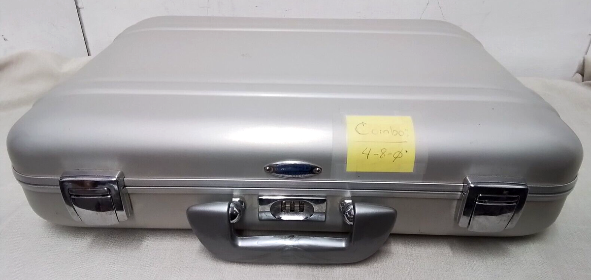 Zero Halliburton Reg Z Aluminum Case Combo Lock 18x13x4 | eBay