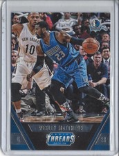 Wesley Matthews, 2015-16 Panini Threads Basketball  Card #26 (A)