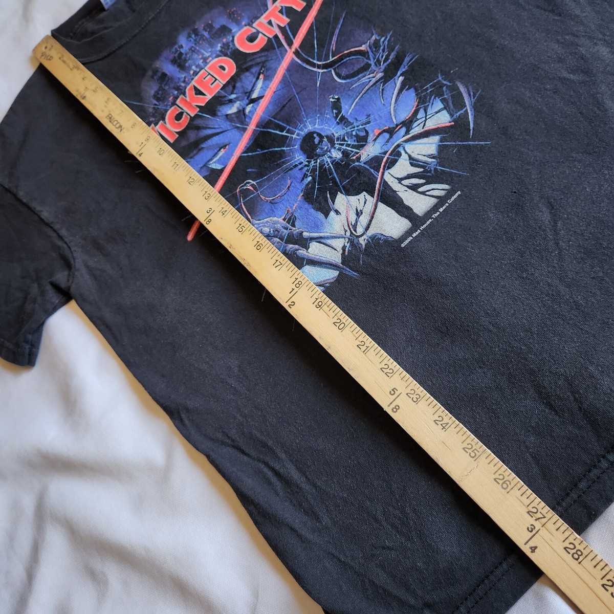 Wicked City Anime Vintage 2000 Dark Horror Movie Black Med Graphic