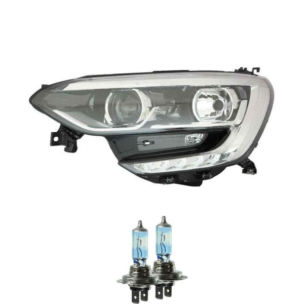 Scheinwerfer Links H7/H7 FüR Renault Megane IV Grandtour SchräGheck Inkl. Lampen-image