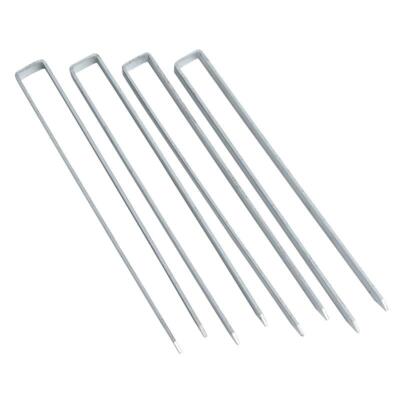 4 Stück Bodenanker verzinkt XXL Erdanker 40cm Heringe für Rosenbogen uvm.