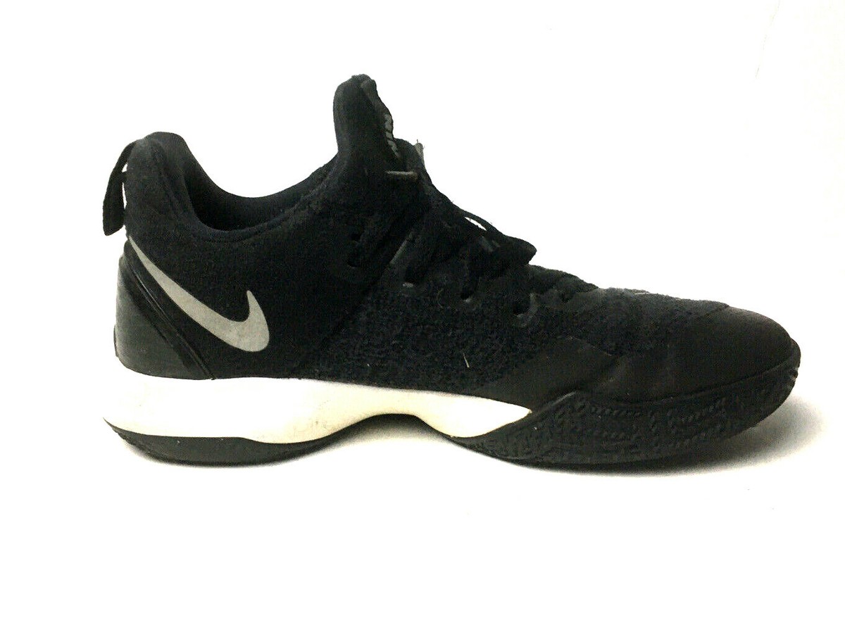 Nike Men\'s 10.5 Zoom Shift TB Black Metallic Silver Basketball Shoes 897811-001 Nike Men main image 3
