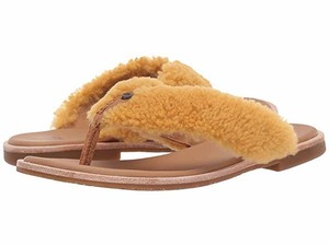 ugg sheepskin flip flops