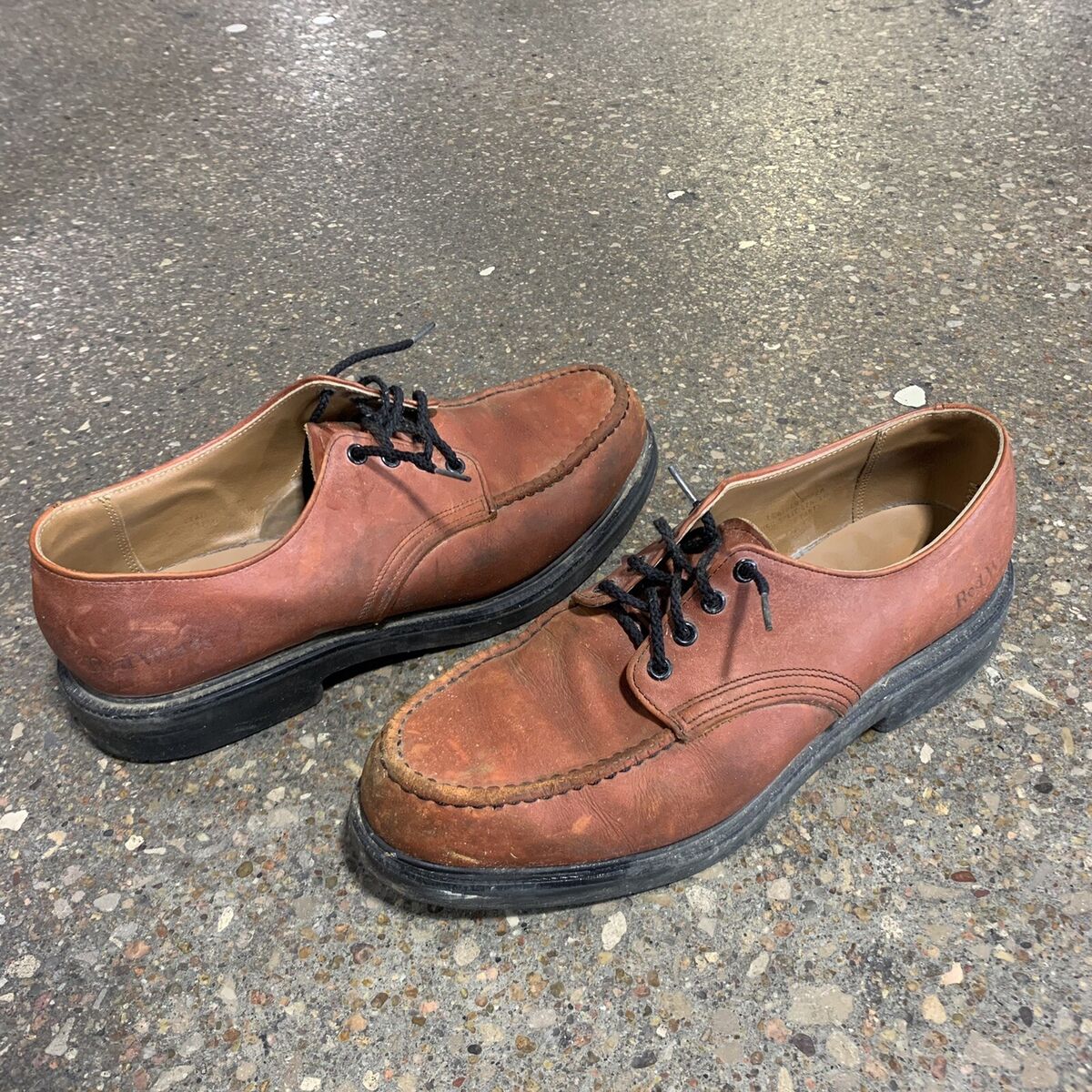 Vintage Red Wing 104 SuperSole Postman Oxford Leather Shoes Vintage Red Wing 104 SuperSole Postman Oxford Leather Shoes