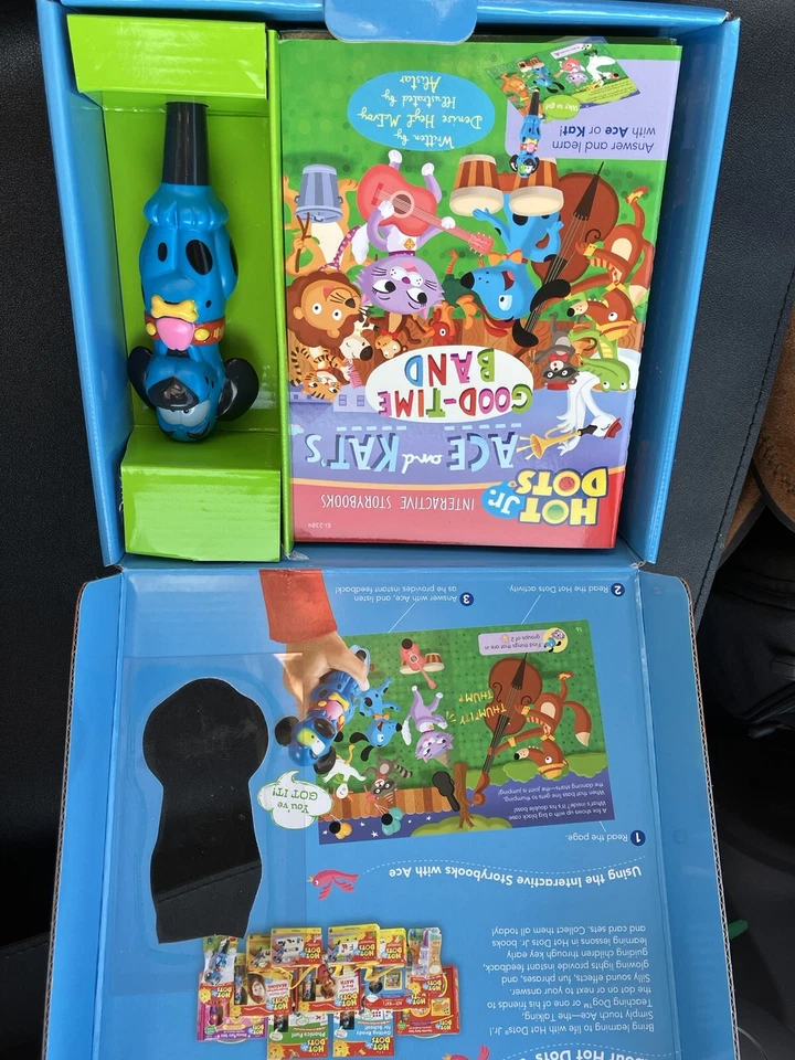 Educational Insight Hot Dots Jr. Ace and Kat’s Interactive 4 Storybook Set w/Pen - Image 4 of 4