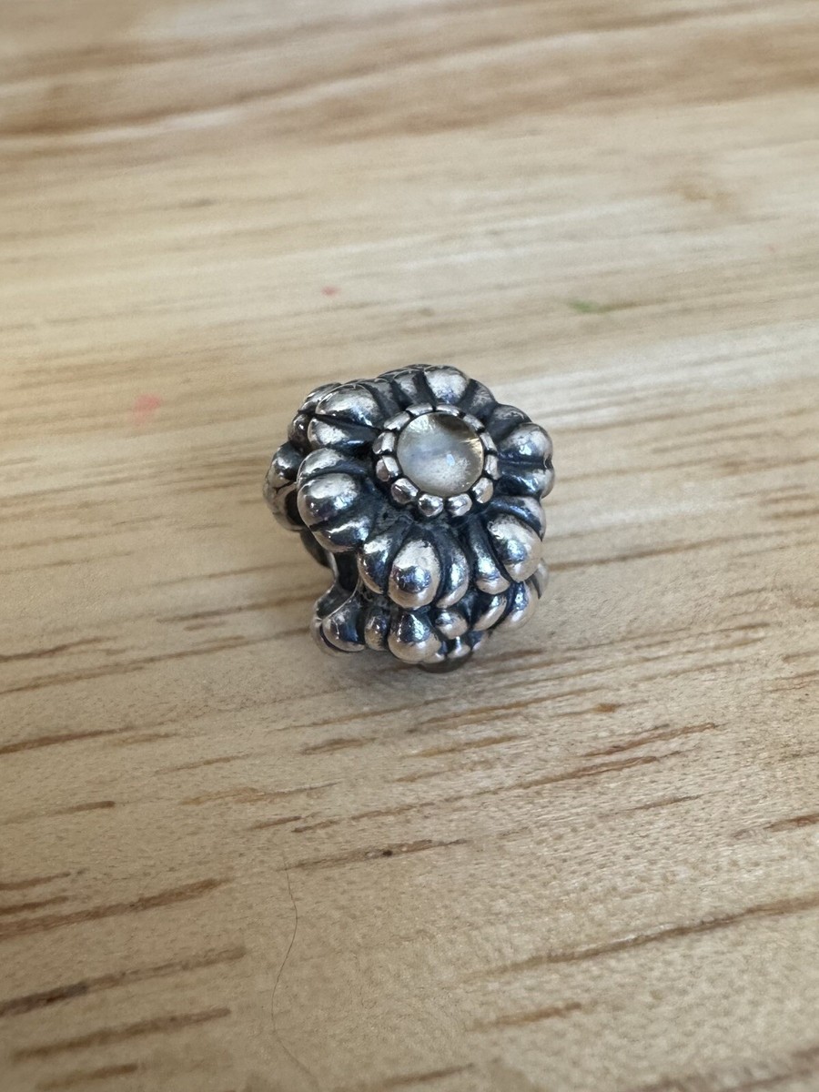 Flower April Birthstone Pandora Charm Gemstone Ring Pandora April