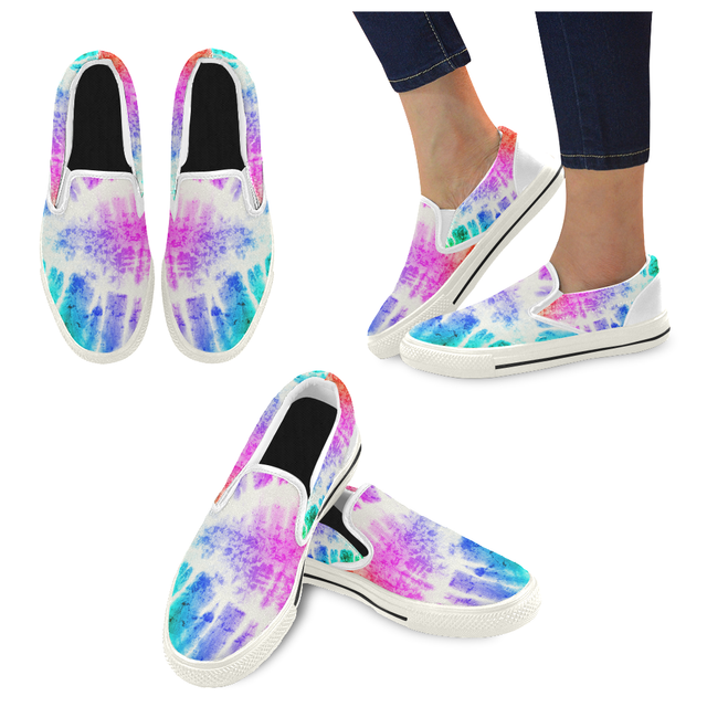 tie dye womens shoes