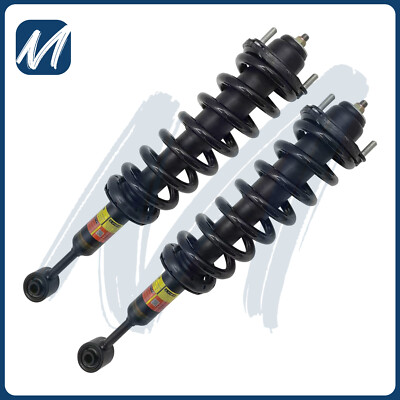 Pair Front Shock Struts Assys Fit Lexus GX460 Toyota Land Cruiser J150 2010-2019