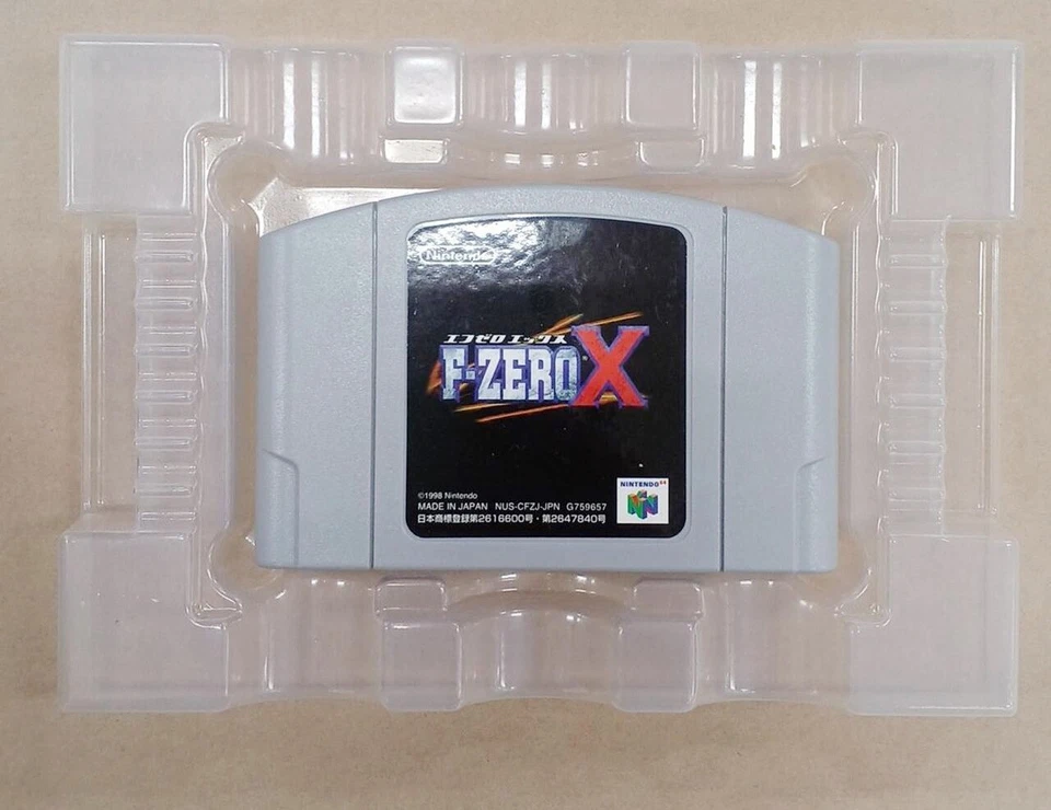 F-ZERO X Nintendo 64 N64 Japan Version w/ Box and Manual Complete Racing Game - Image 4 of 4