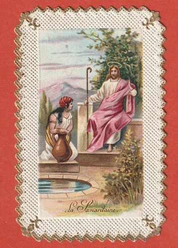 CHROME - PIOUS IMAGE - 19th century - LA SAMARITAINEA