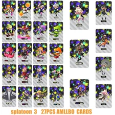 27pcs/set NFC Cards NFC Tag Splatoon 3 Game Card Octoling Octopus For Switch 1/2