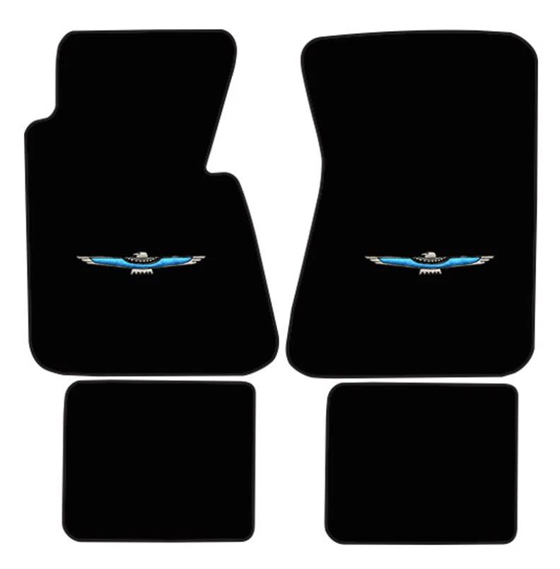 ¡Nuevo! Alfombrillas Ford Thunderbird 1974-1997 alfombrillas con logotipo de pájaro bordado a elegir Foto 4 de 4